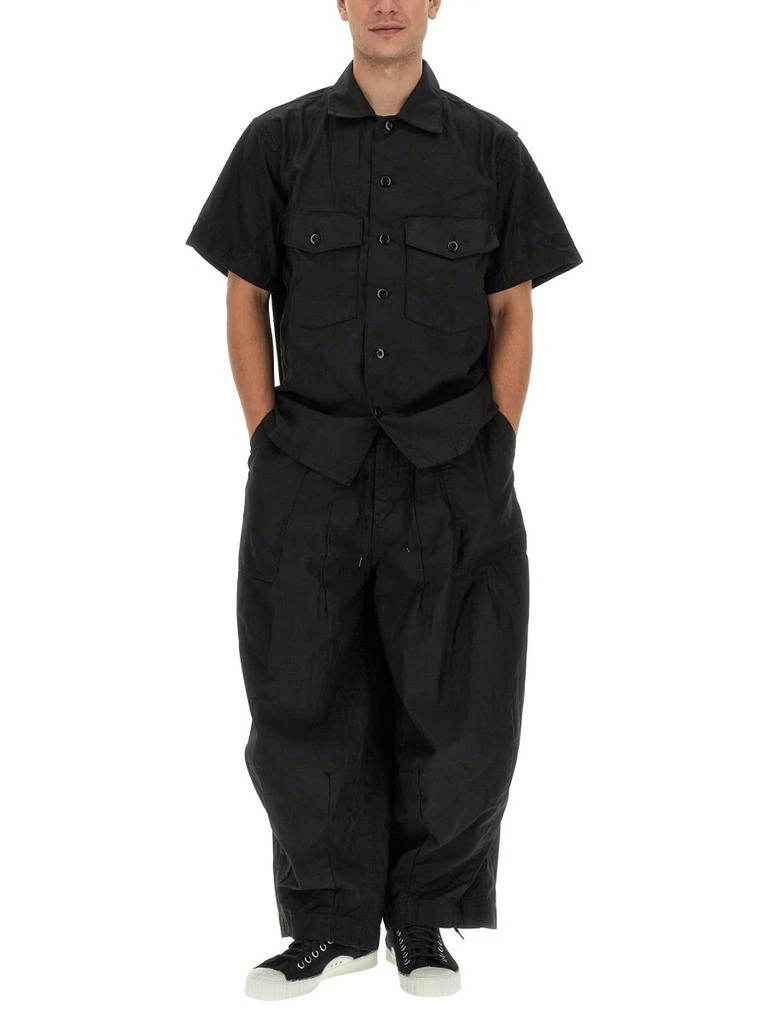 Needles Needles Short-Sleeved Buttoned Shirt 3