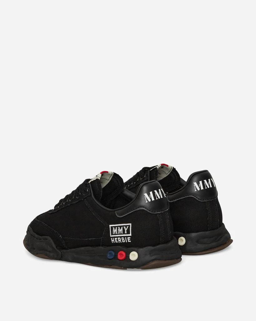 Maison MIHARA YASUHIRO Herbie OG Sole Canvas Low Sneakers Black 4