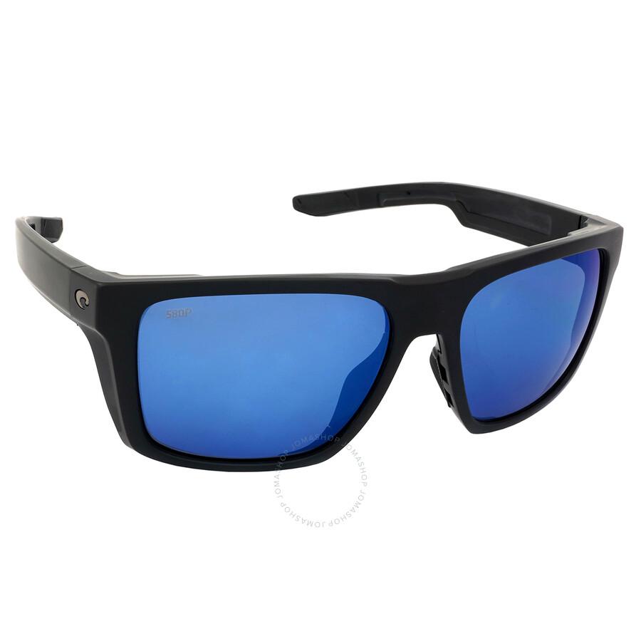 Costa Del Mar LIDO Blue Mirror Polarized Polycarbonate Men's Sunglasses 6S9104 910405 57