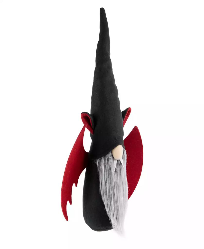 Northlight 17" Halloween Boy Gnome with Bat Wings