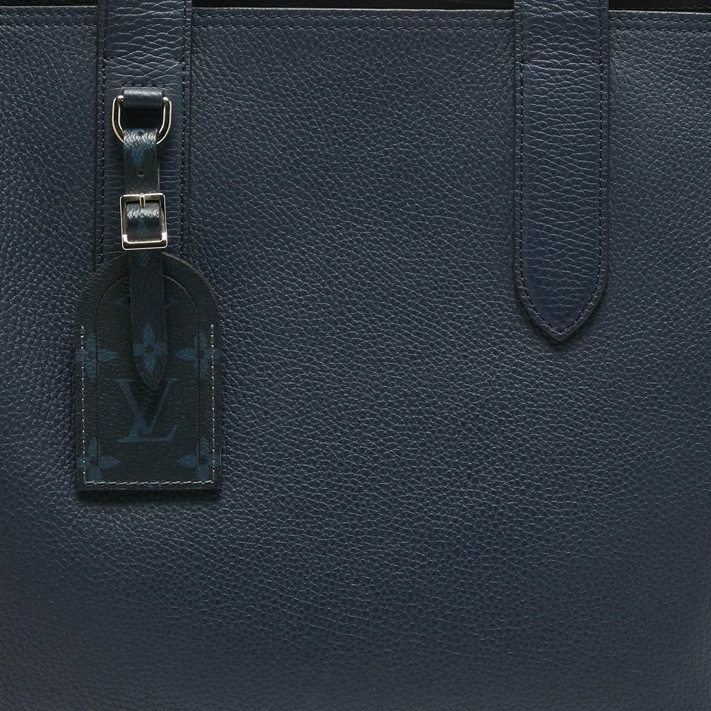 Louis Vuitton Louis Vuitton Marine Taurillon Leather Cabas Voyage Bag 5