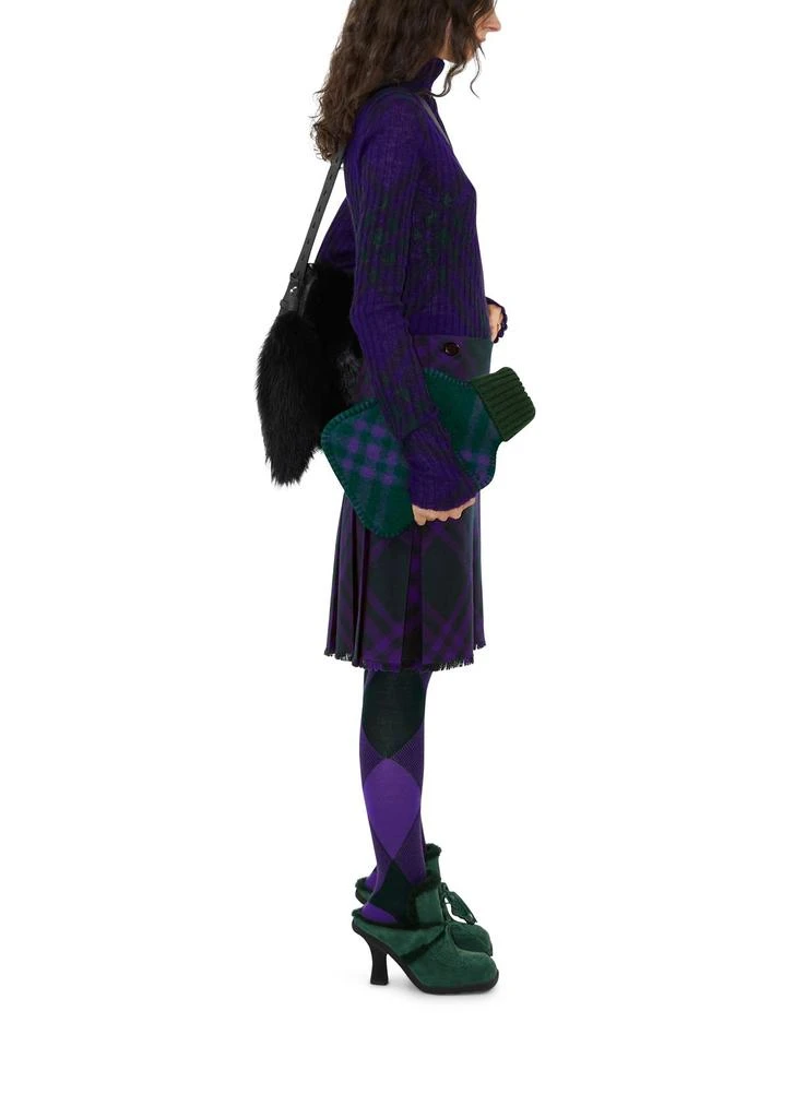 Burberry Checked skirt 4