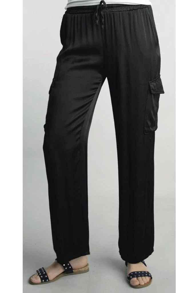 TEMPO PARIS Tempo Paris - Satin Cargo Pants