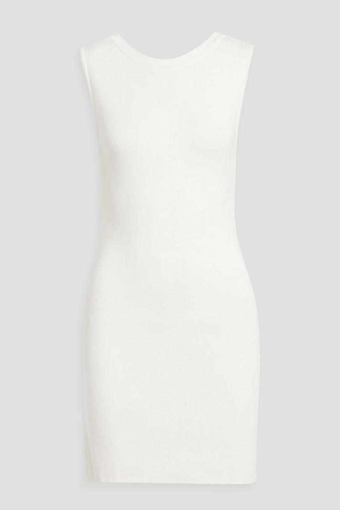 Envelope1976 Barca cutout cotton-jersey mini dress