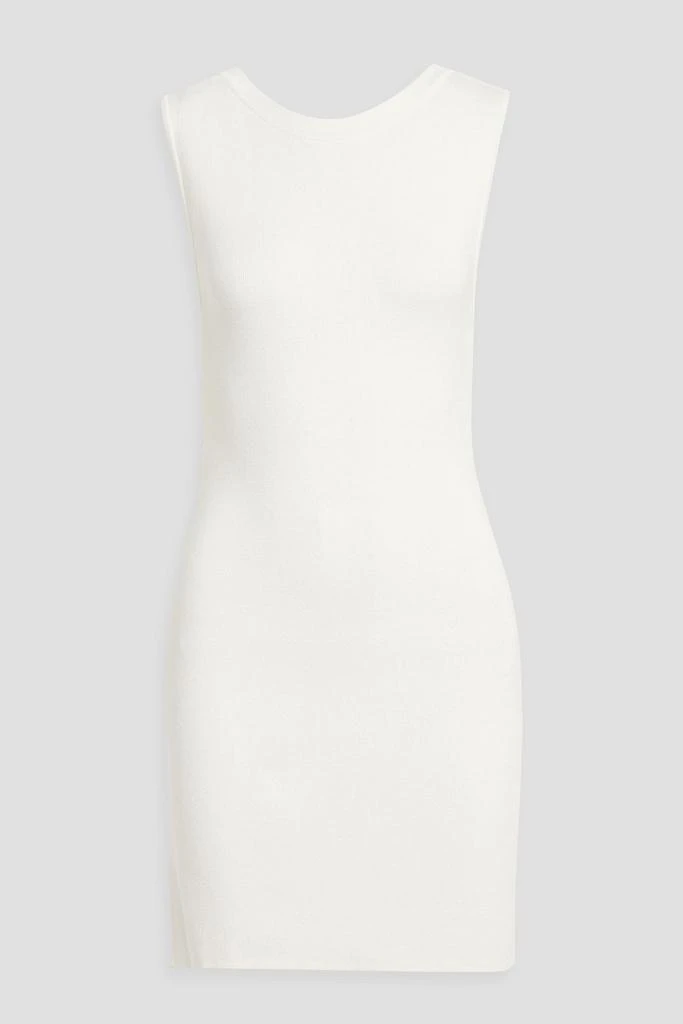 Envelope1976 Barca cutout cotton-jersey mini dress 1
