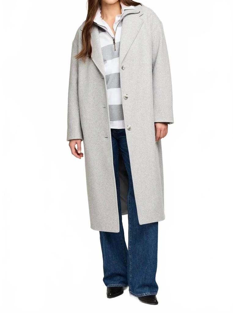 Gentle Fawn Agatha Coat In Heather Grey