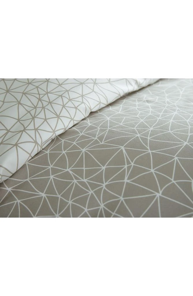 SOUTHSHORE FINE LINENS Modern Geometric Maze - Luxury Premium Oversized Duvet Cover Set 2