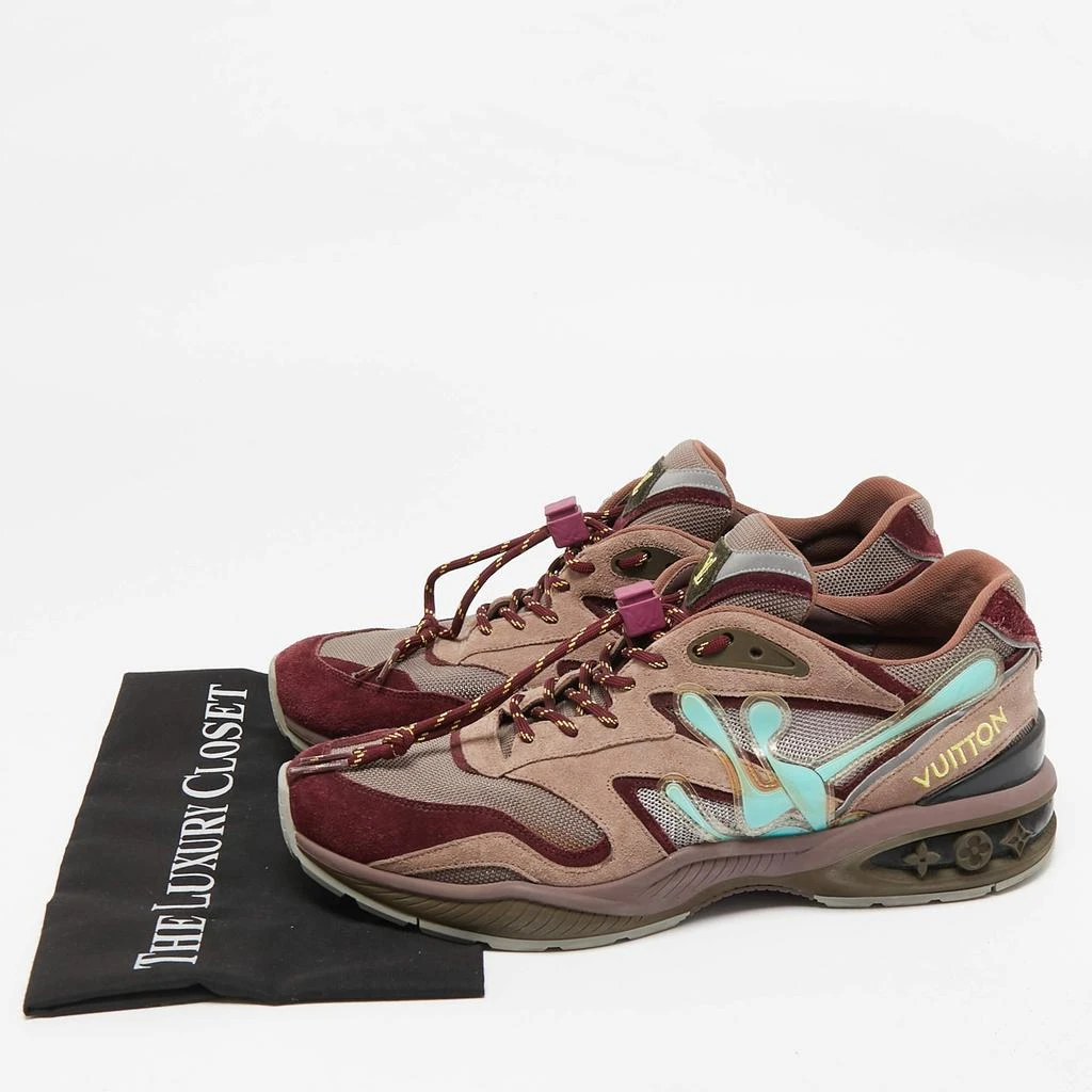 Louis Vuitton Louis Vuitton Multicolor Suede and Mesh LV Trail Sneakers Size 43 9