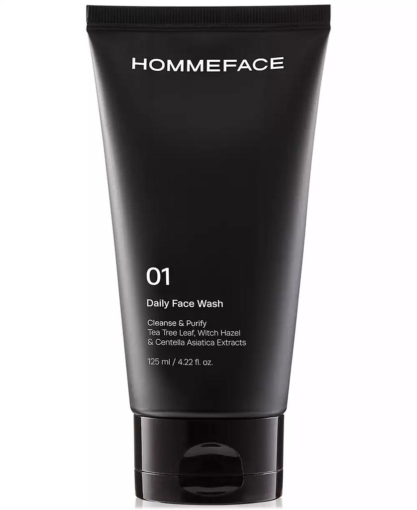HOMMEFACE Daily Face Wash For Men, 4.22 oz.