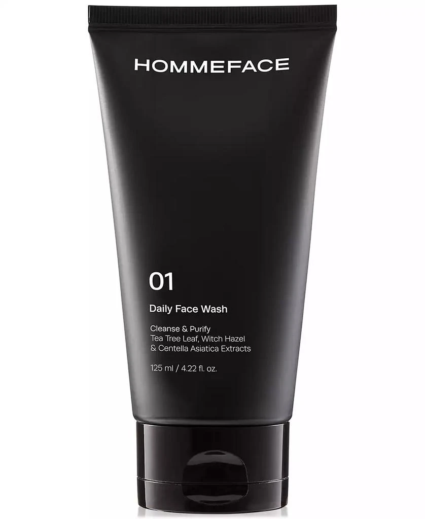 HOMMEFACE Daily Face Wash For Men, 4.22 oz. 1