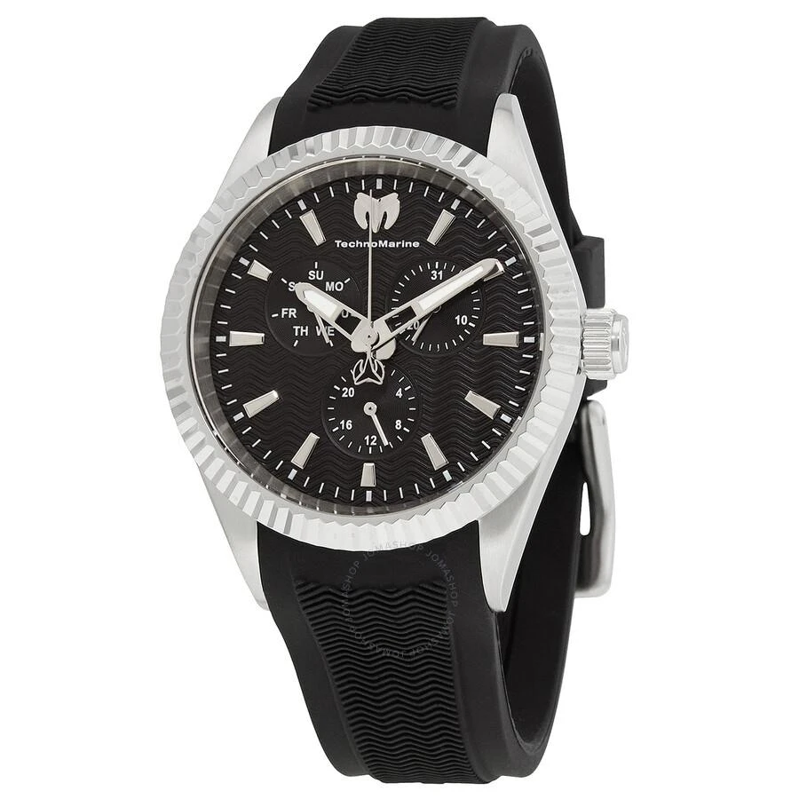 TechnoMarine Sea Quartz Black Dial Men's Watch TM-719022 1