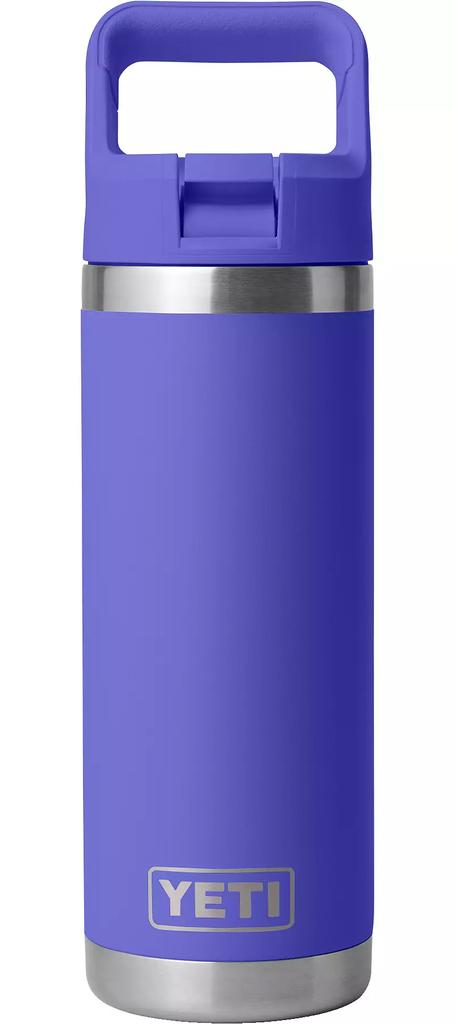 YETI YETI 18 oz. Rambler Bottle with Color-Matched Straw Cap