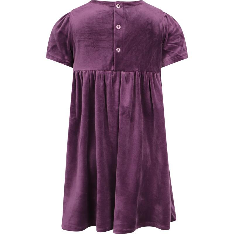 NAME IT® Animal print a line dress in purple