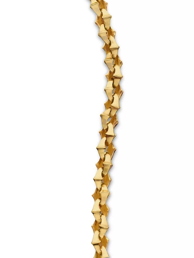 David Yurman Armory Chain Bracelet In 18K Yellow Gold 5
