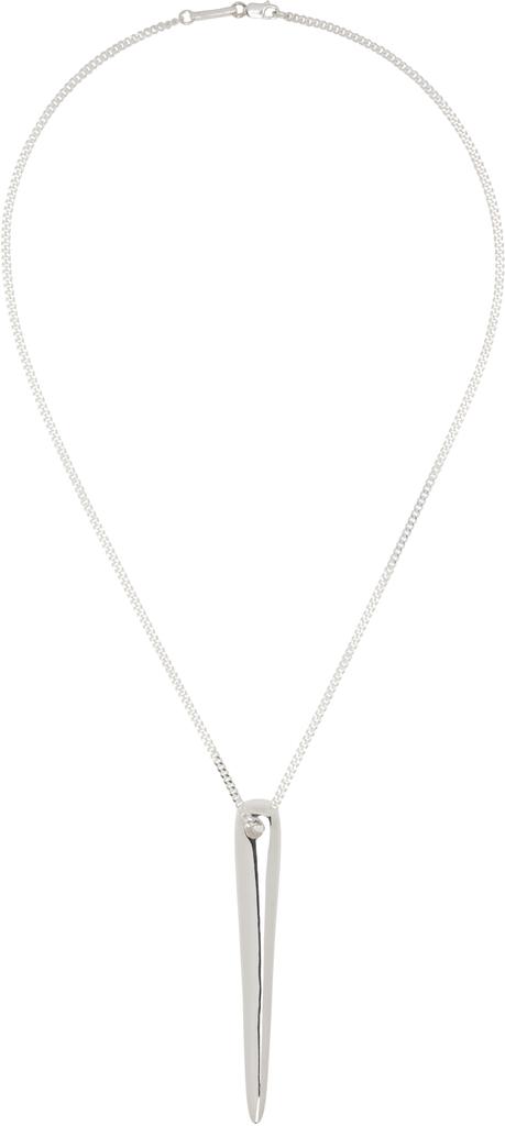 Pearls Before Swine Silver Tiis Pendant Necklace