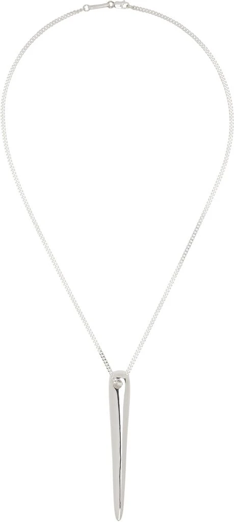 Pearls Before Swine Silver Tiis Pendant Necklace 1