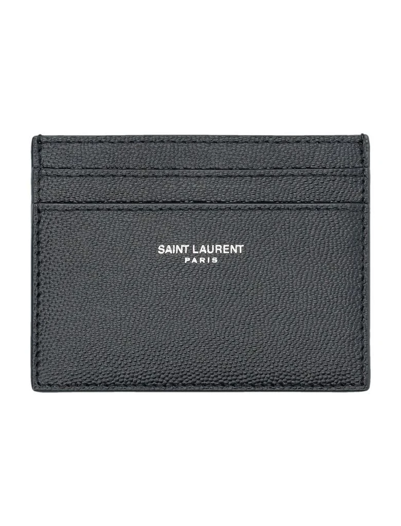 Yves Saint Laurent Saint Laurent Logo Credit Card Case 1