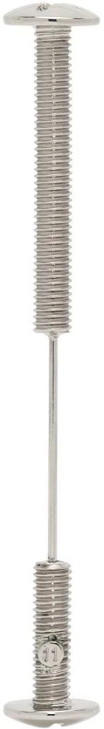 MAISON MARGIELA Silver Bolt & Nut Brooch 1