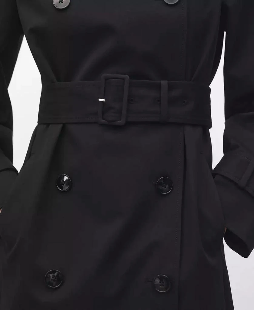 Mango Women's Double-Breasted Cotton Trench Coat 5