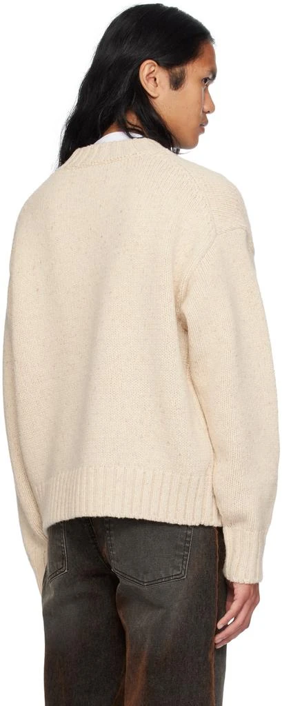 We11done Beige Chunky Sweater 3