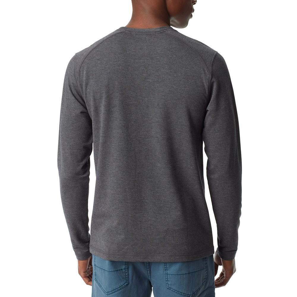 BASS OUTDOOR Men's Long-Sleeve Ribbed T-Shirt