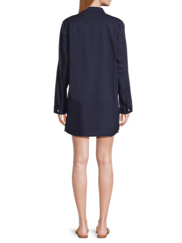 Ralph Lauren Oversized Cotton Camp Shirt Swim Coverup