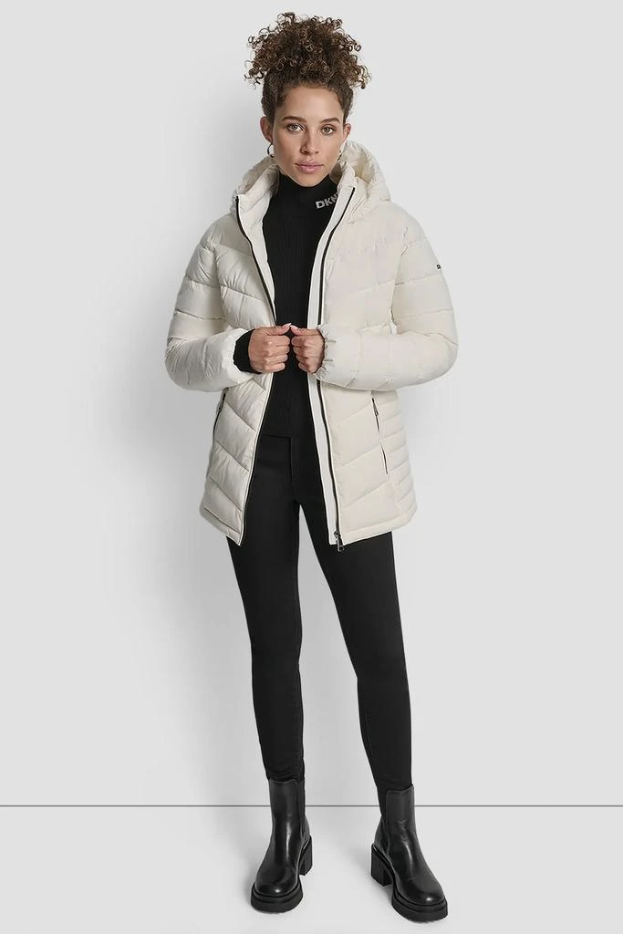 DKNY LIGHTWEIGHT PUFFER JACKET 7