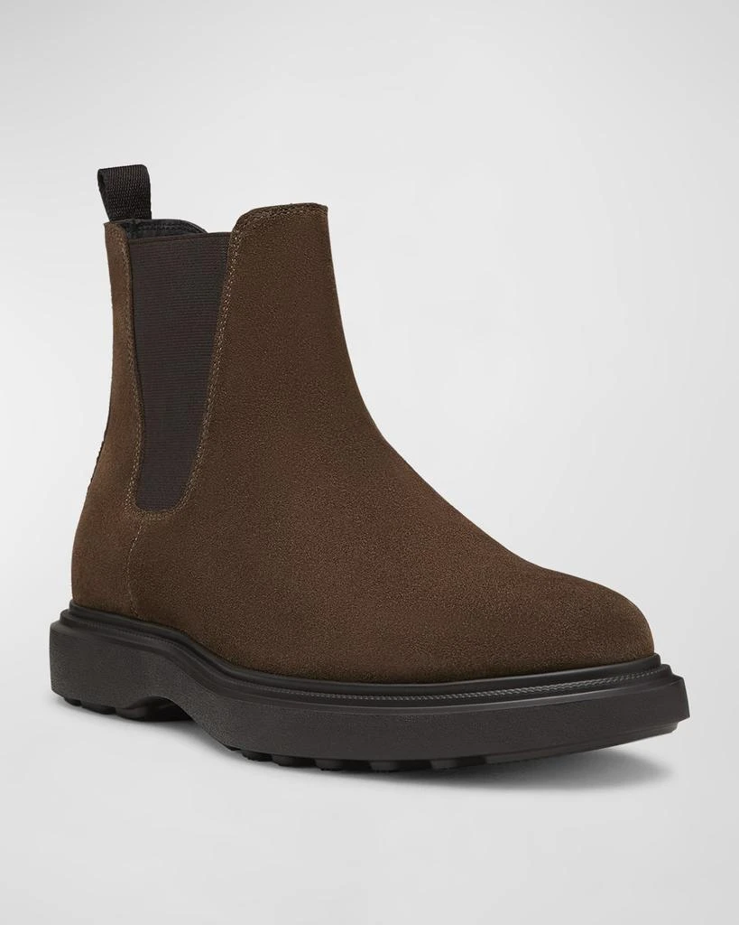 Stuart Weitzman Men's Amos Suede Chelsea Boots 2