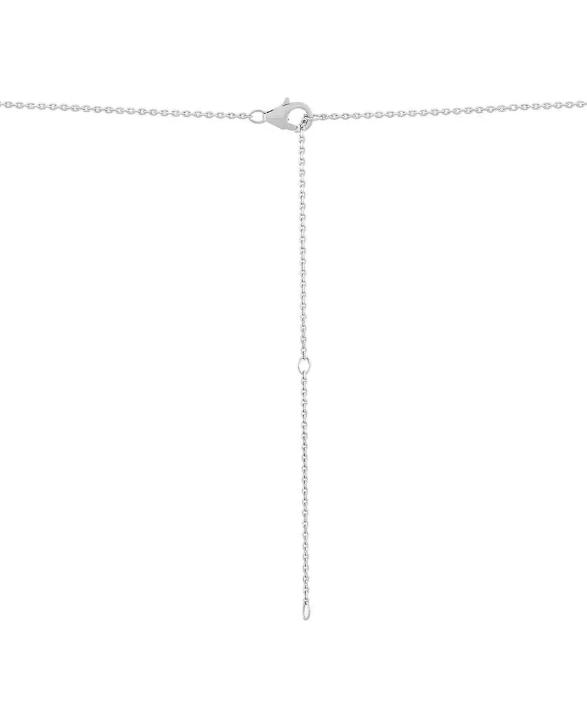Macy's Diamond Mom Heart Toggle Necklace (1/6 ct. t.w.) in Sterling Silver, 16" + 4" extender 4
