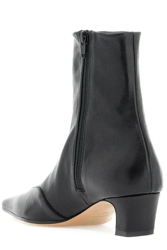 Khaite Khaite Nevada Almond Toe Ankle Boots 3
