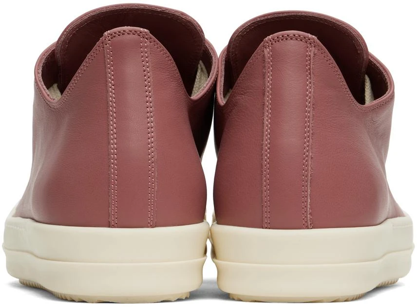 Rick Owens Pink Porterville Low Sneakers 2