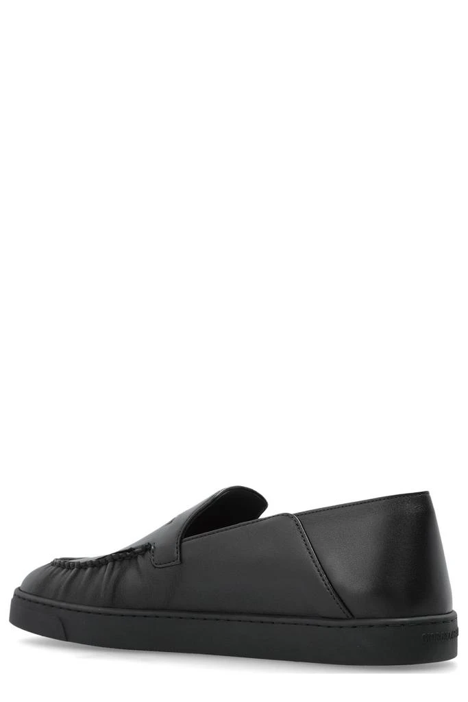 Giorgio Armani Giorgio Armani Slip-On Low-Top Pleated Casual Loafers 3