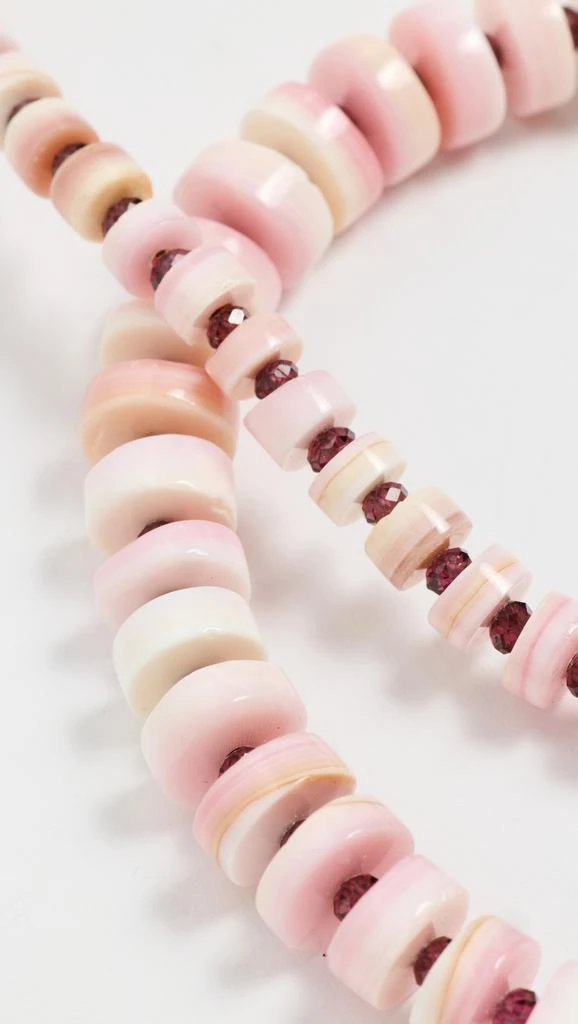 Lizzie Fortunato Tola Necklace In Blush 3