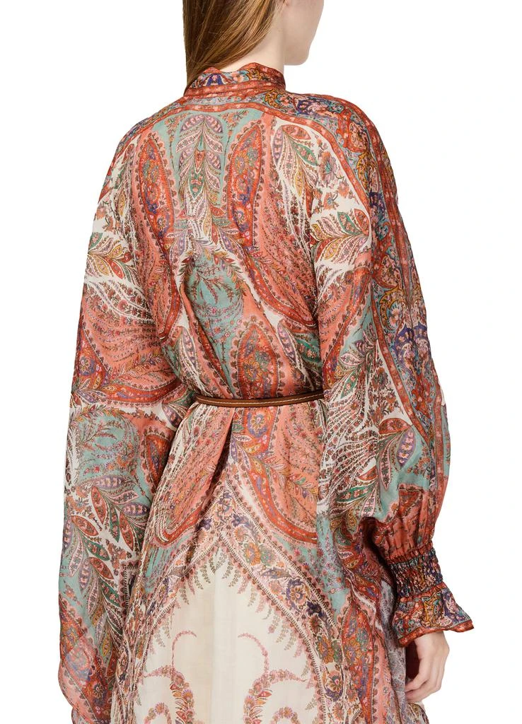 Zimmermann Rhiannon tie neck midi dress 5