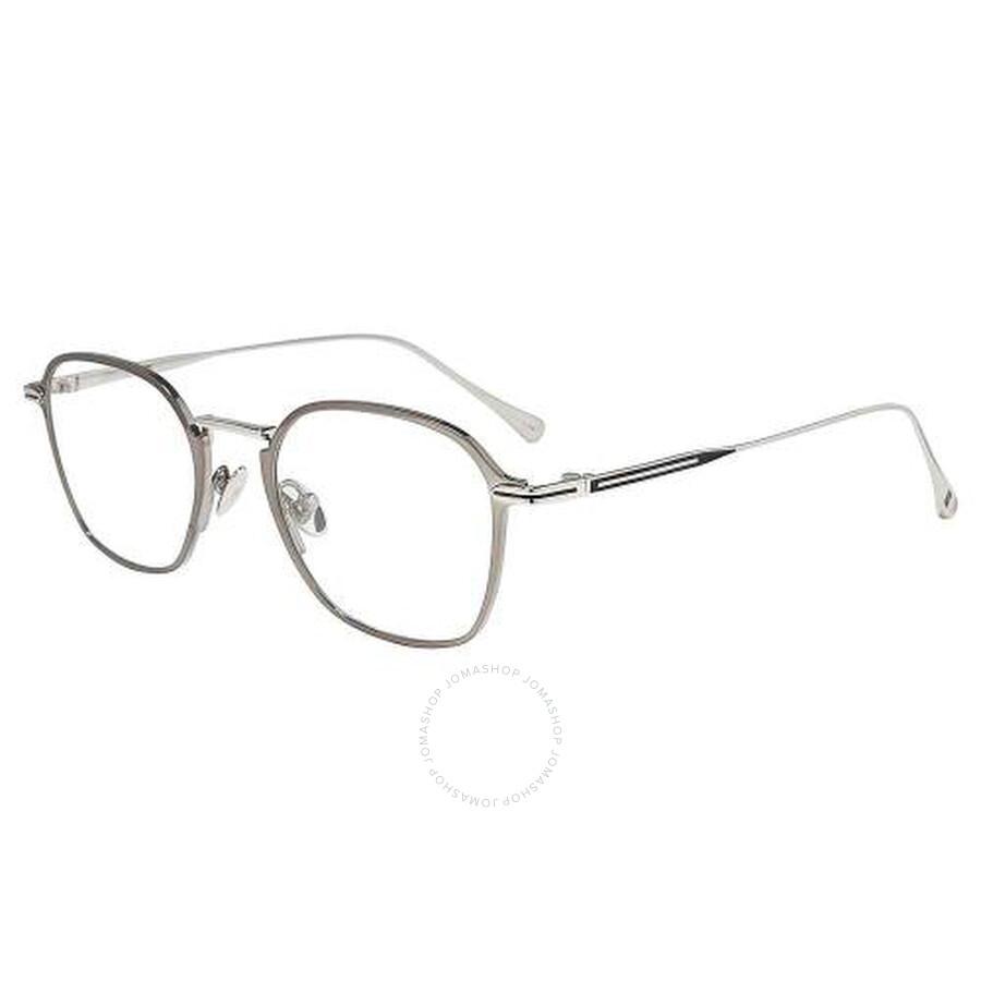 John Varvatos Demo Square Men's Eyeglasses V180 0GUN 49