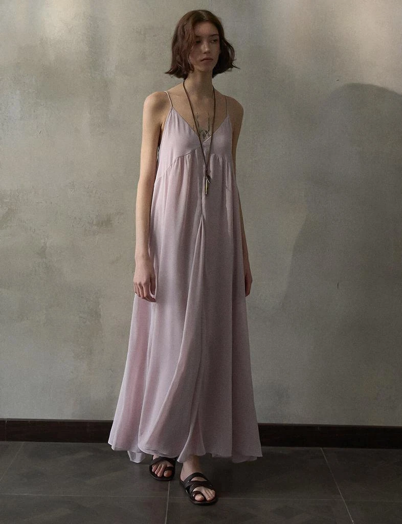 Pixie Market Dusty Pink Layered Dress 3