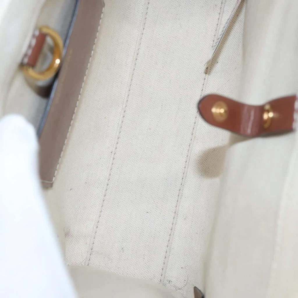 Burberry Logo Zip Wristlet Pouch Nylon Canvas Bag (Pre-Owned) 5