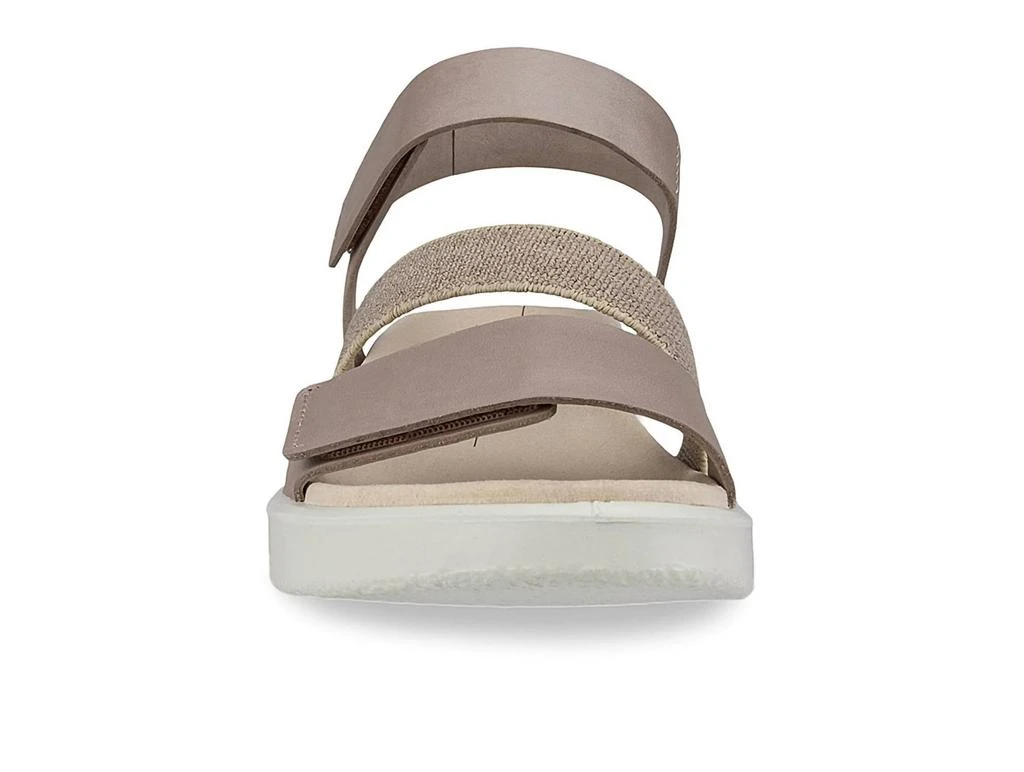 ECCO Women's Flowt Strap Sandal In Grey Rose 4