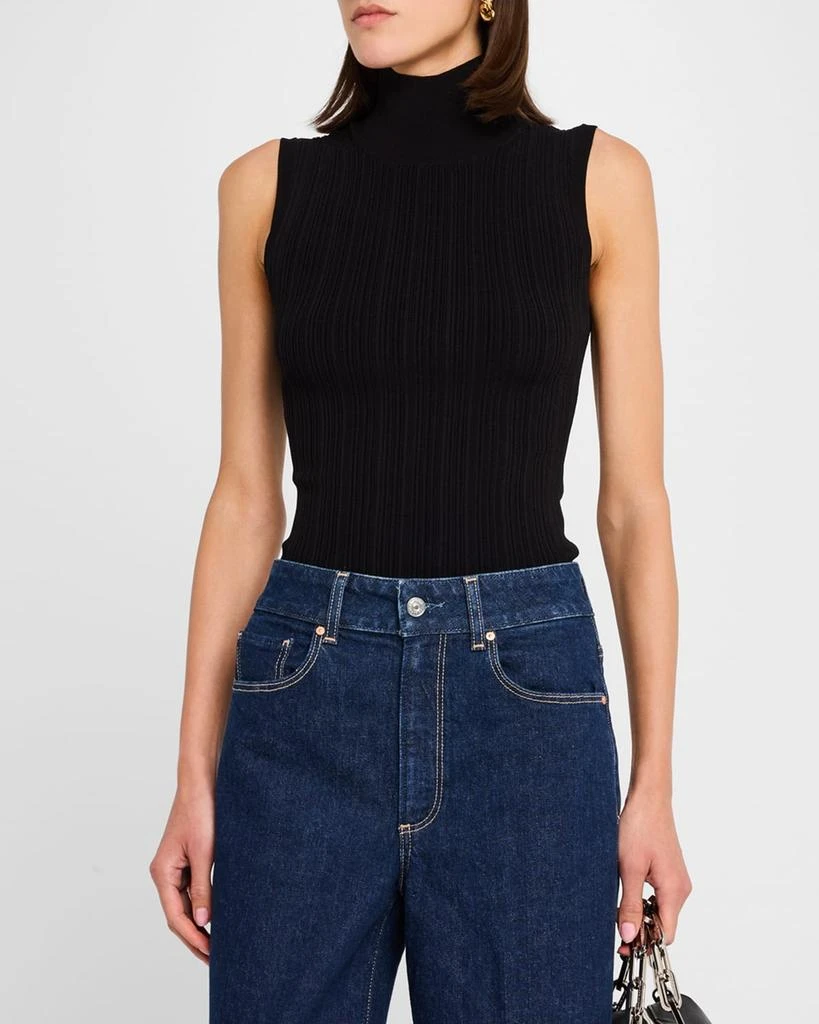 Paige Brin Turtleneck Sweater Tank Top 4