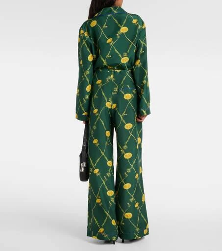 Burberry Floral silk pajama pants 3