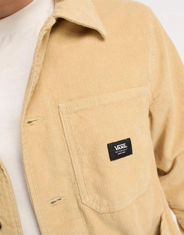 Vans Vans drill chore cord jacket in sand 3