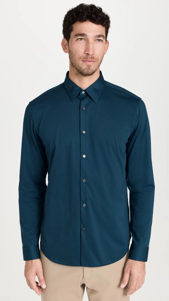 Theory Sylvain Shirt in Structure Knit 6