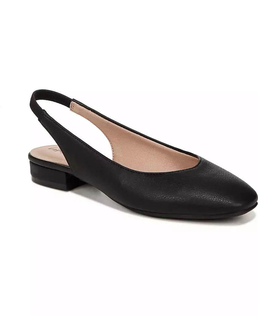LifeStride Women's Claire Square Toe Slingback Flats 1