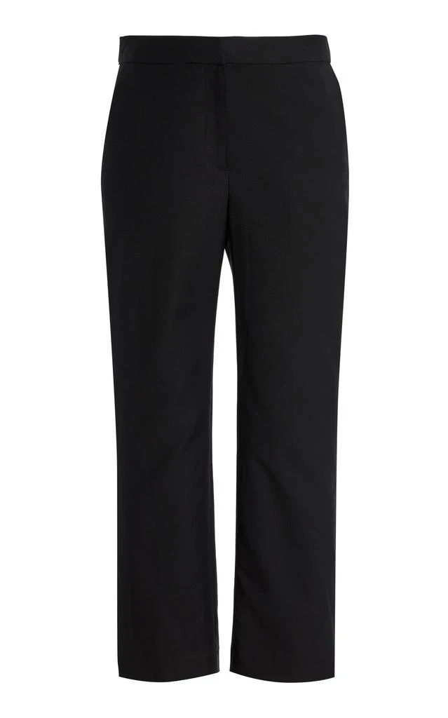 Loulou de Saison Loulou de Saison - Sofe Cropped Wool Trousers - Black - EU 36 - Moda Operandi 1
