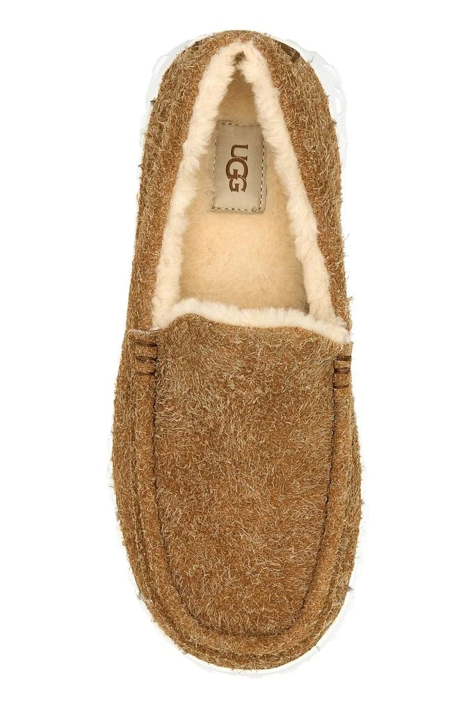 UGG Camel suede Ascot slip ons 3