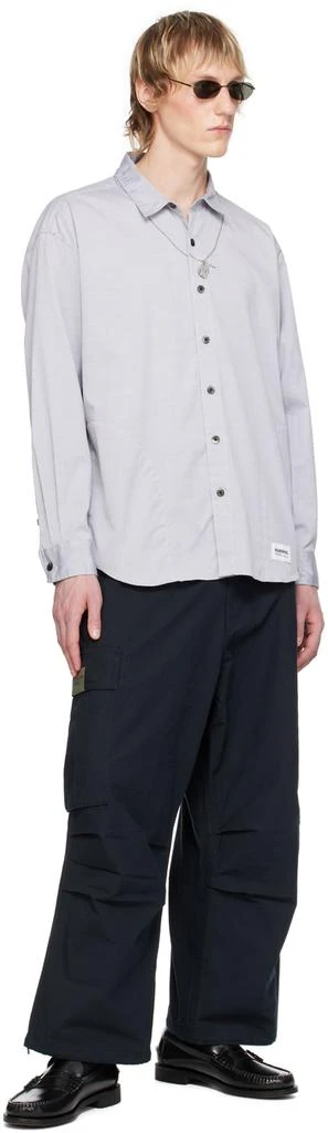 NEIGHBORHOOD Gray Medal & Cross Shirt 4