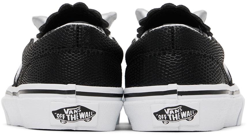 Vans Kids Black Triceratops Slip-On Sneakers
