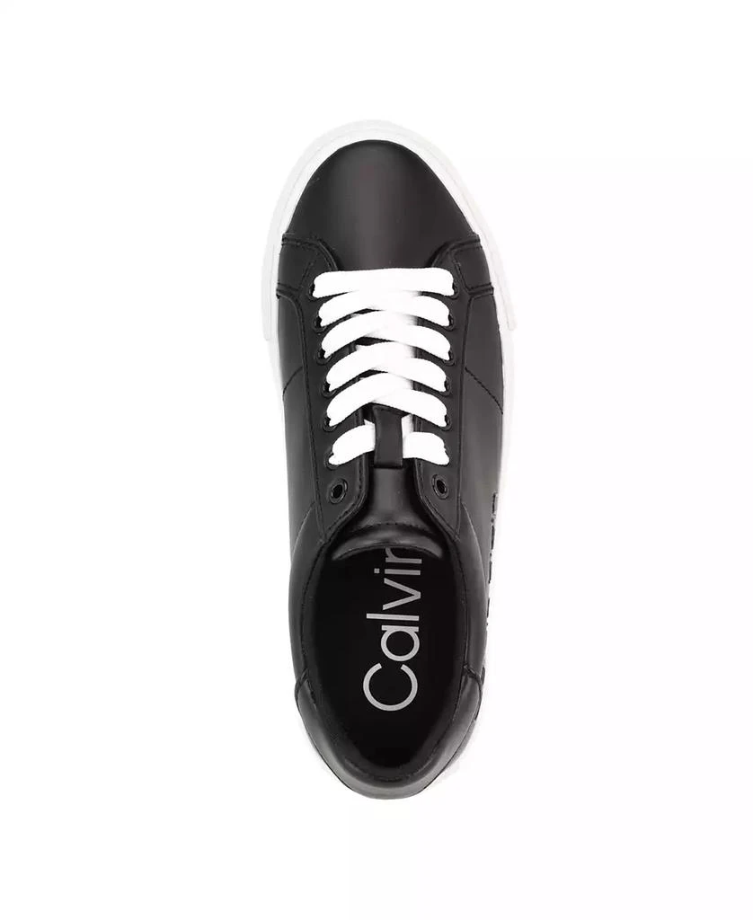 Calvin Klein Women's Camzy Lace-Up Casual Sneakers 4