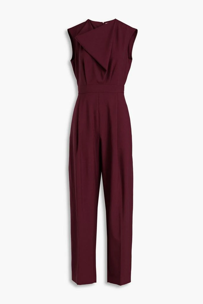 ROKSANDA Draped grain de poudre wool jumpsuit 1