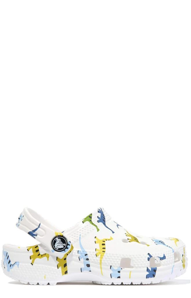 Crocs Crocs Kids Classic Dinosaur Printed Clogs 1